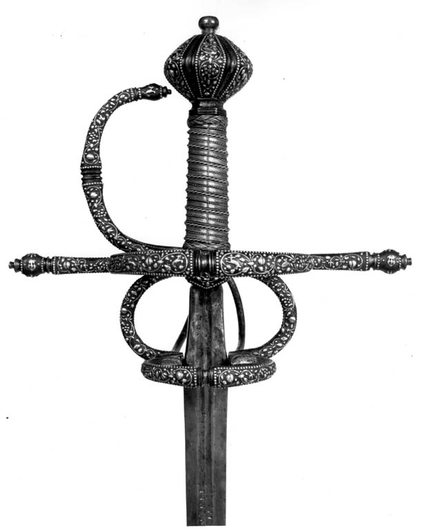 spada da lato - ambito tedesco (sec. XVII)