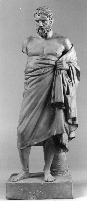 filosofo (scultura) di Cavaceppi Bartolomeo (sec. XVIII)