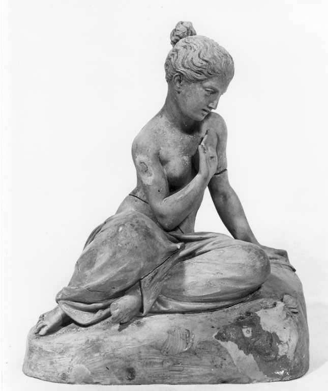 Psiche accovacciata (scultura) - ambito tedesco (prima metà sec. XIX)