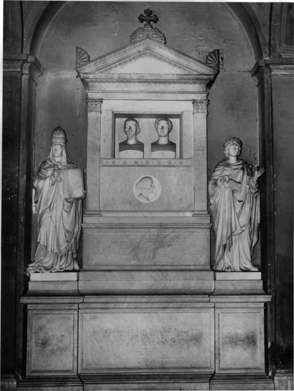 ritratto d'uomo (rilievo) - ambito romano (sec. XIX)