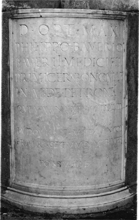 lapide tombale - ambito romano (sec. XV)