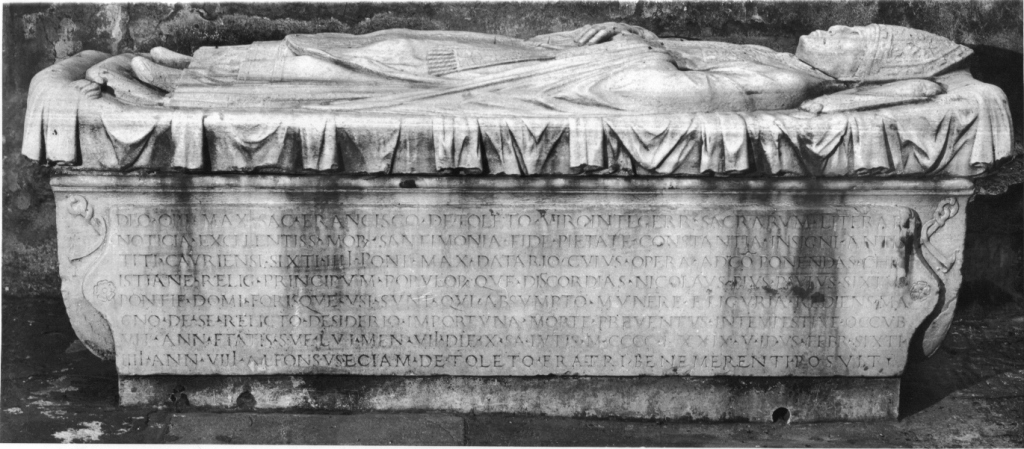 monumento funebre di Bregno Andrea (cerchia) (sec. XV)