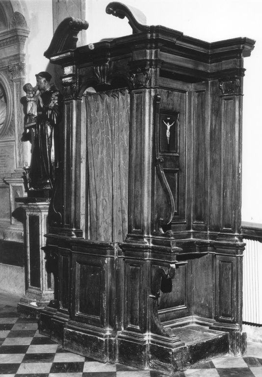 confessionale - ambito romano (sec. XIX)