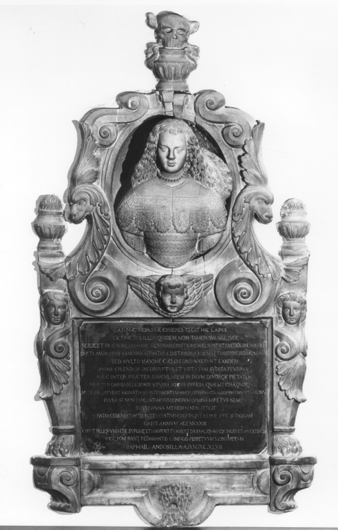 Ritratto di Anna Moroni (busto) - ambito romano (sec. XVII)