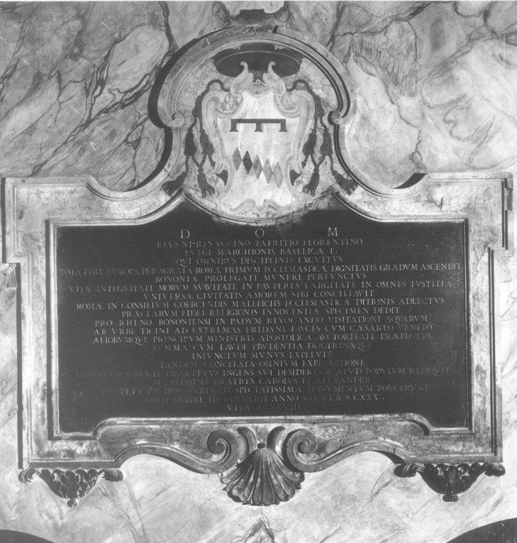 monumento funebre - ambito romano (sec. XVIII)