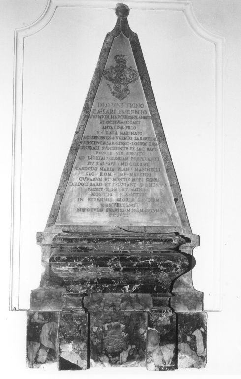 monumento funebre - ambito romano (sec. XVIII)