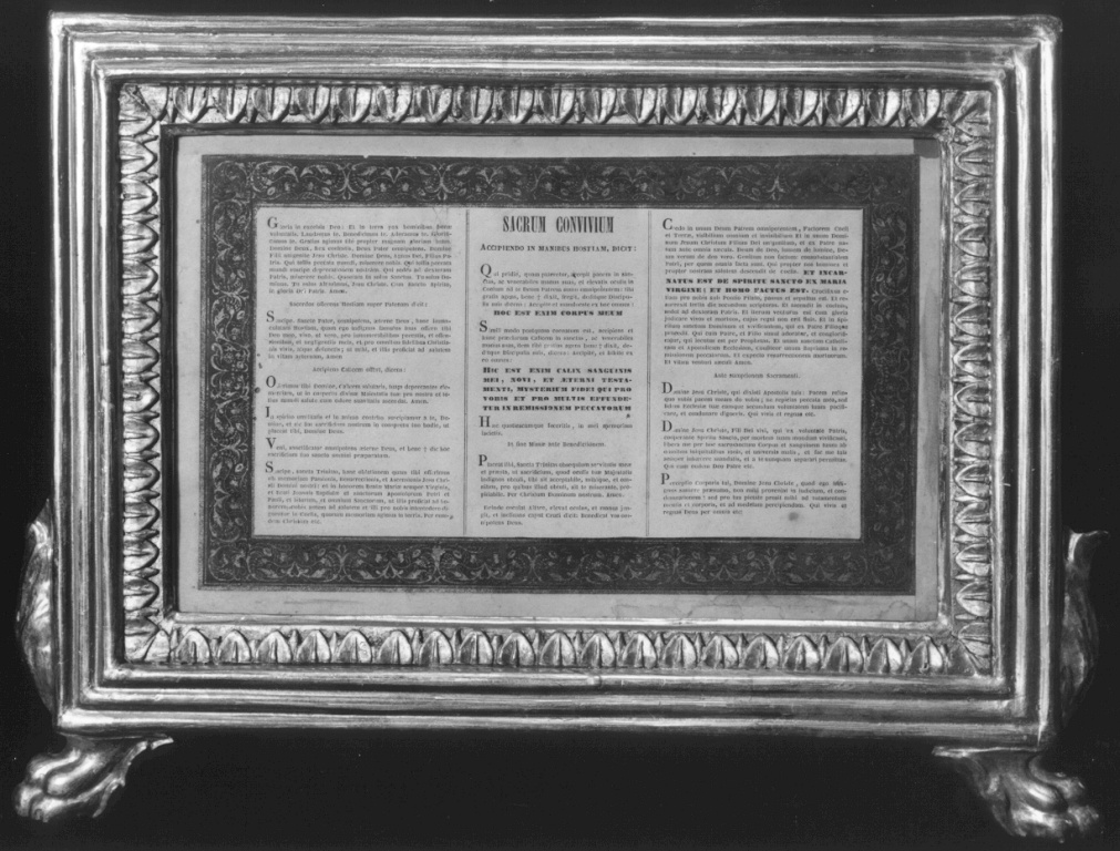 cartagloria - ambito romano (prima metà sec. XIX)