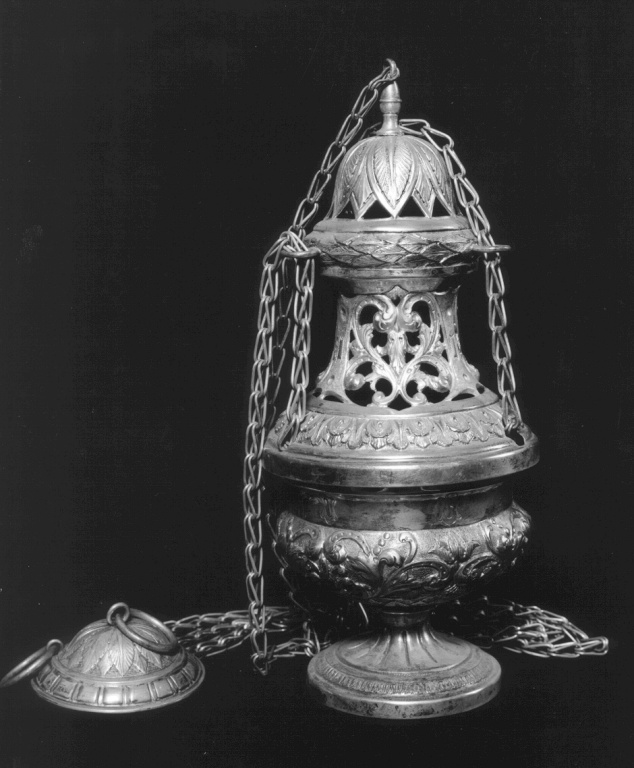 turibolo - ambito napoletano (metà sec. XIX)