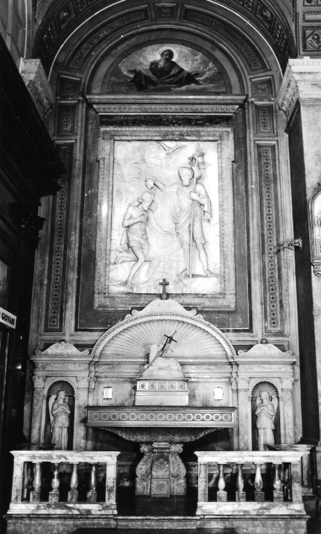 balaustrata di cappella di Peterlongo (attribuito), Vespignani Virginio (attribuito) (ultimo quarto sec. XIX)
