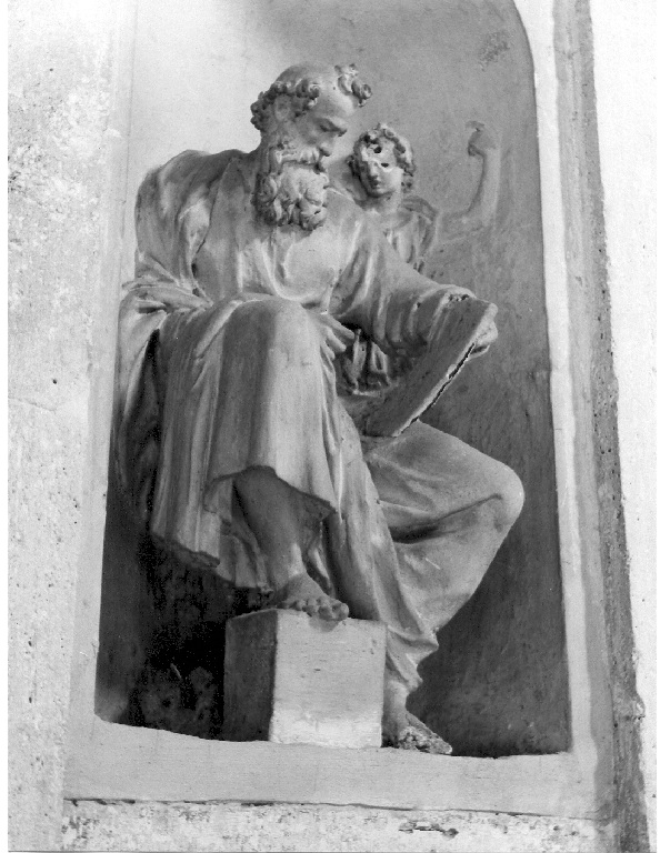 San Matteo Evangelista (statua) - ambito romano (sec. XVII)