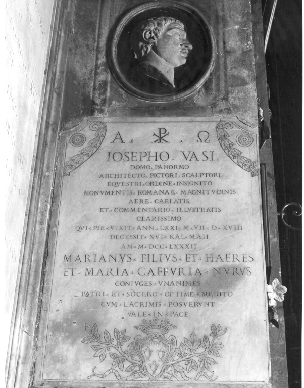 lapide - ambito romano (sec. XVIII)