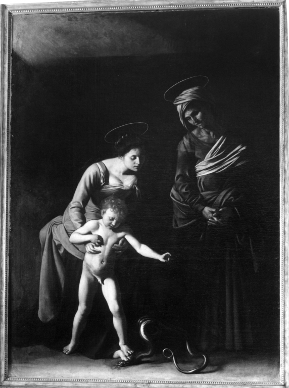 Madonna dei Palafrenieri (dipinto) di Merisi Michelangelo detto Caravaggio (sec. XVII)