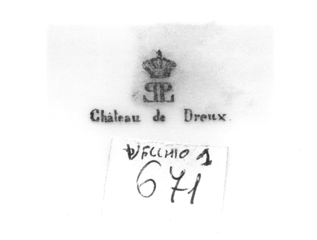 brocca - manifattura Chateaux de Dreux (sec. XIX)