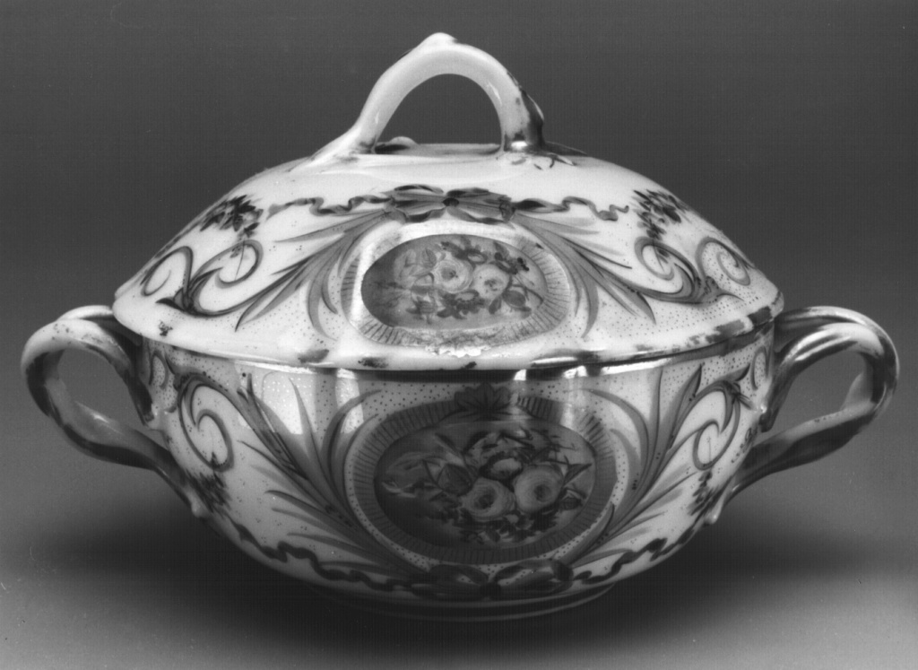 tazza - manifattura di Vinovo (?) (secc. XVIII/ XIX)
