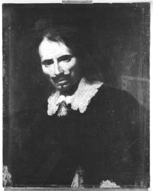 Ritratto del Guercino (dipinto) di Cagnacci Guido (sec. XVII)