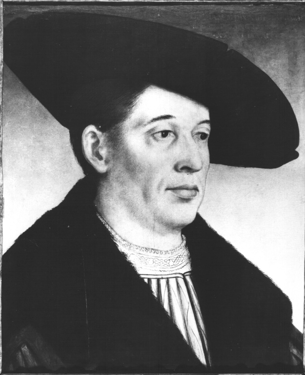 Ritratto di Wofgang Tanvelder (dipinto) di Zu Schwarz Hans Maler (sec. XVI)