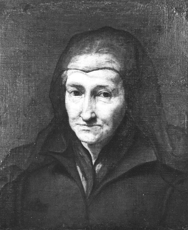Ritratto di vecchia (dipinto) - scuola romana (secc. XVII/ XVIII)