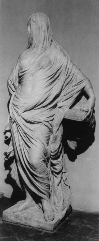 Vestale Tuccia (statua) di Corradini Antonio (sec. XVIII)