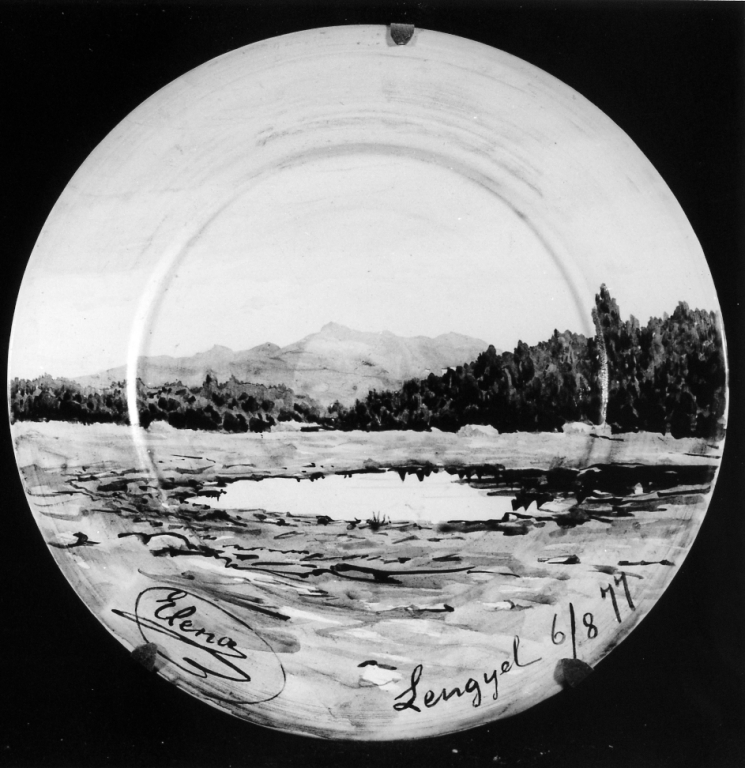 Lengyel (piatto) di Borghese Appony Elena (sec. XIX)