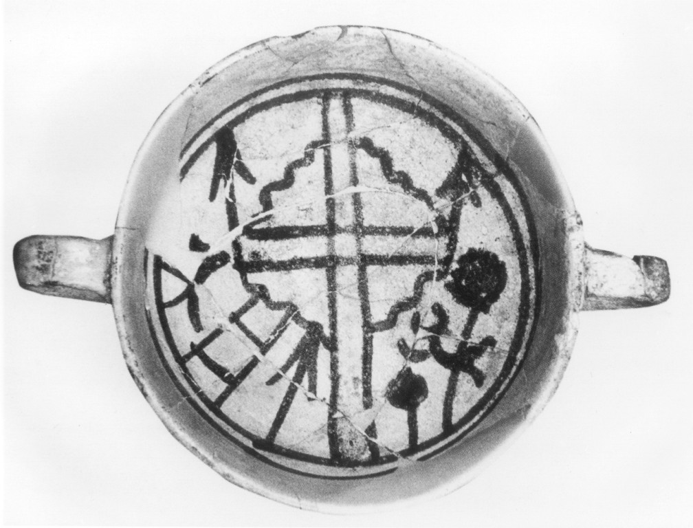 ciotola - ambito orvietano (secc. XIII/ XIV)