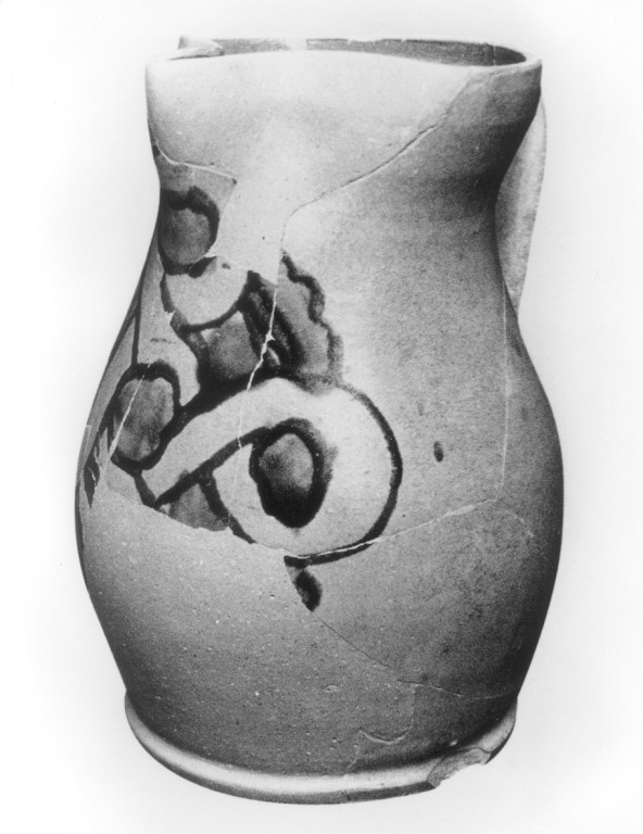 boccale - ambito orvietano (sec. XIV)