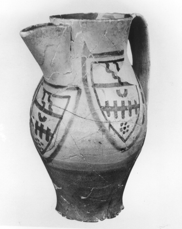 boccale - ambito orvietano (secc. XIII/ XIV)