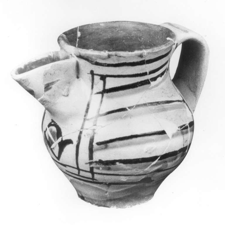 boccale - ambito orvietano (secc. XIII/ XIV)