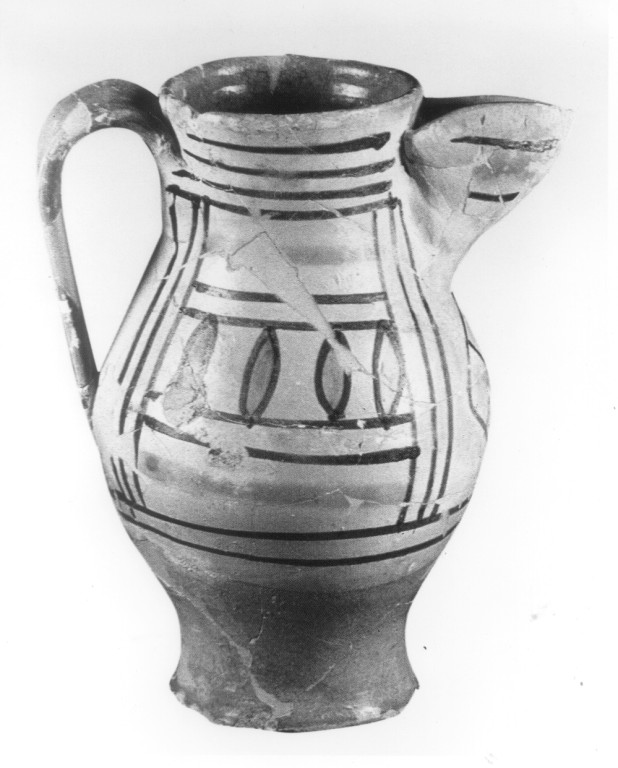 boccale - ambito orvietano (secc. XIII/ XIV)