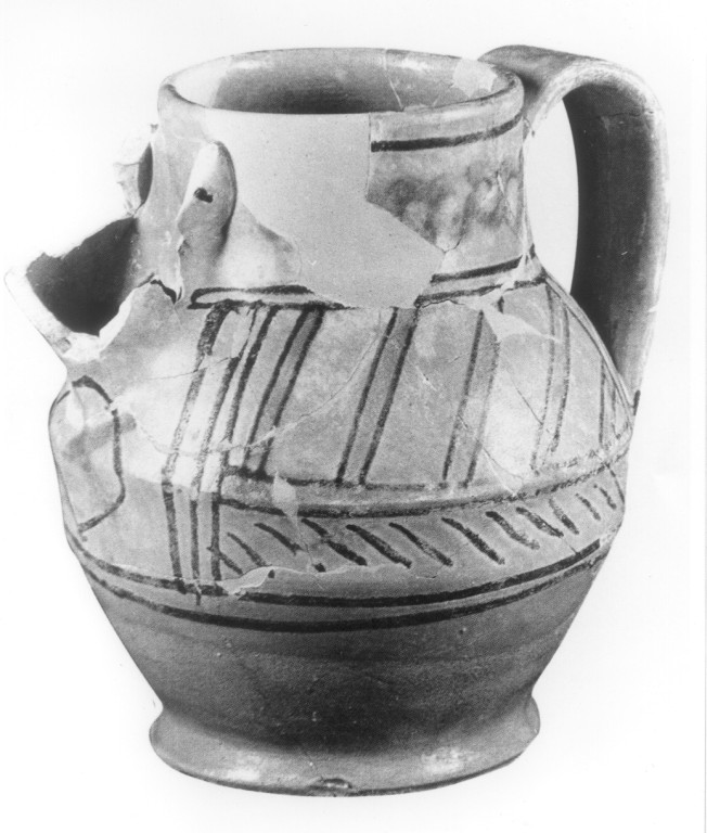 boccale - ambito orvietano (secc. XIII/ XIV)