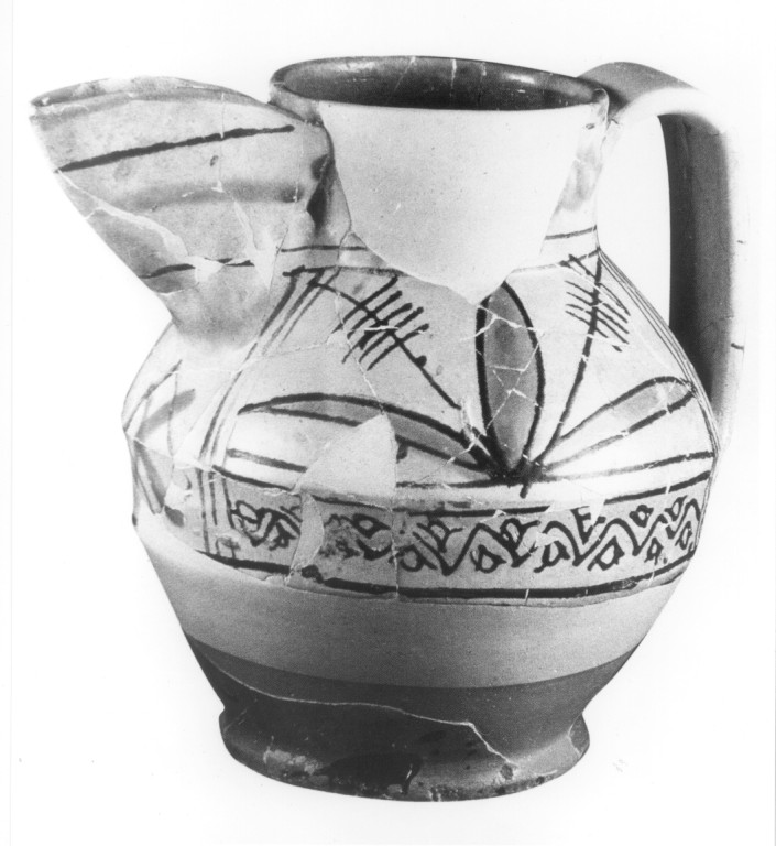 boccale - ambito orvietano (secc. XIII/ XIV)