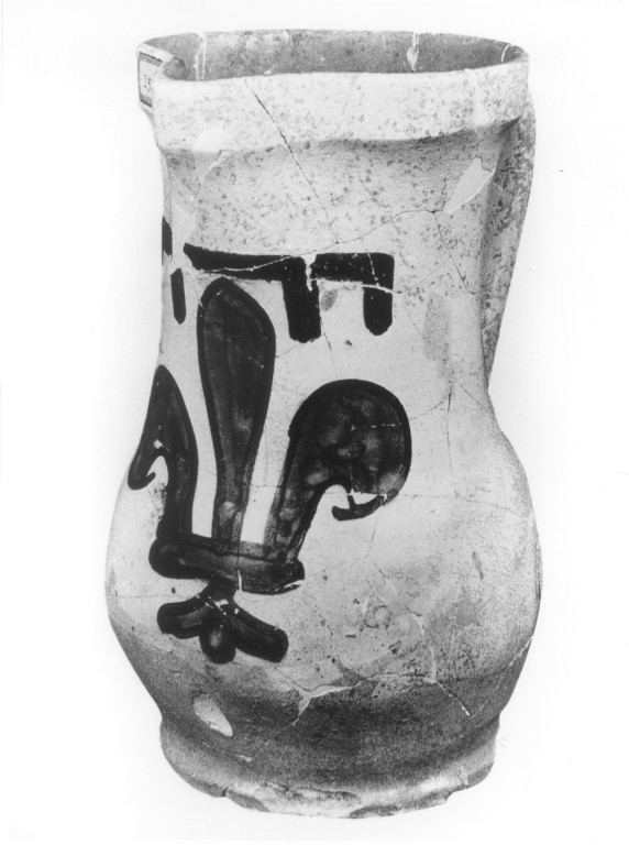 boccale - ambito orvietano (secc. XIII/ XIV)