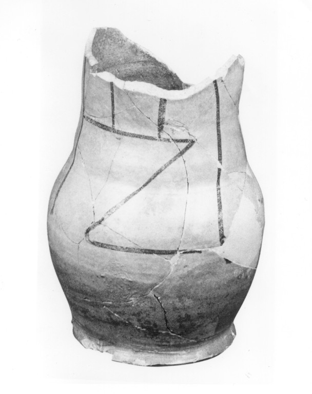 boccale - ambito orvietano (secc. XIII/ XIV)