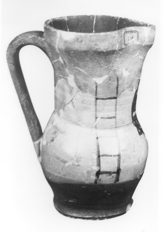 boccale - ambito orvietano (secc. XIII/ XIV)