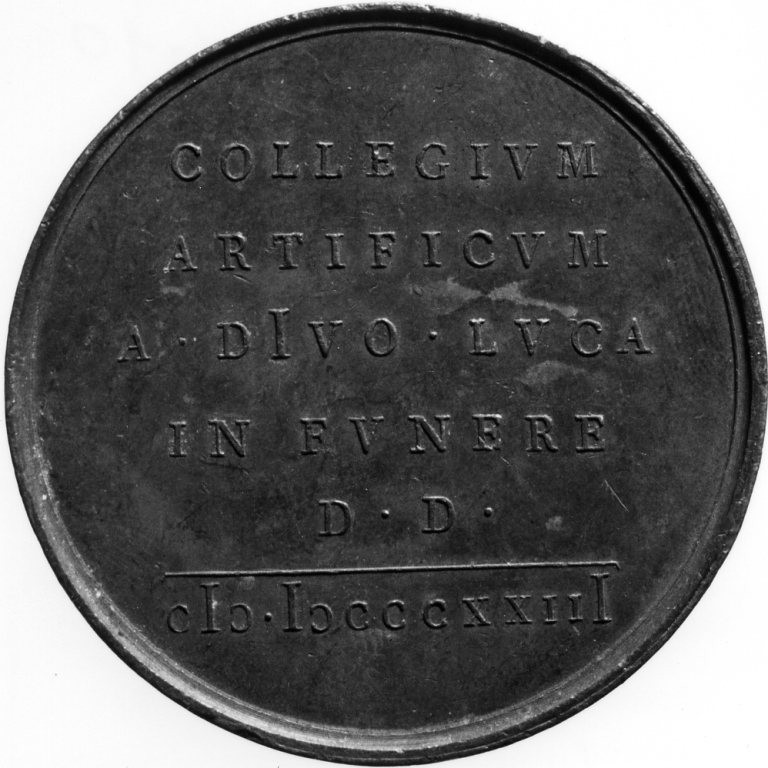 Ritratto di Antonio Canova (medaglia) di Girometti Giuseppe (sec. XIX)