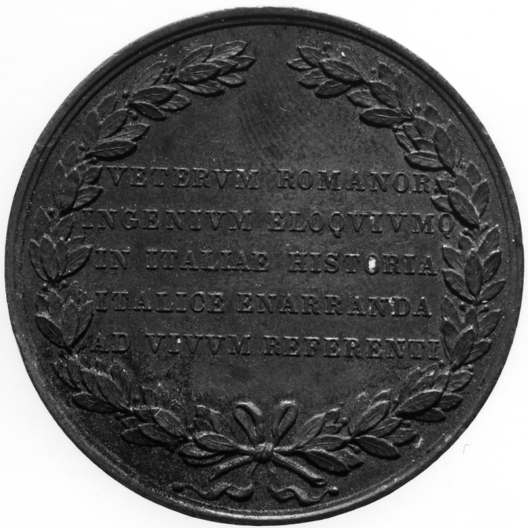 Ritratto di Francesco Guicciardini (medaglia) di Girometti Pietro (sec. XIX)