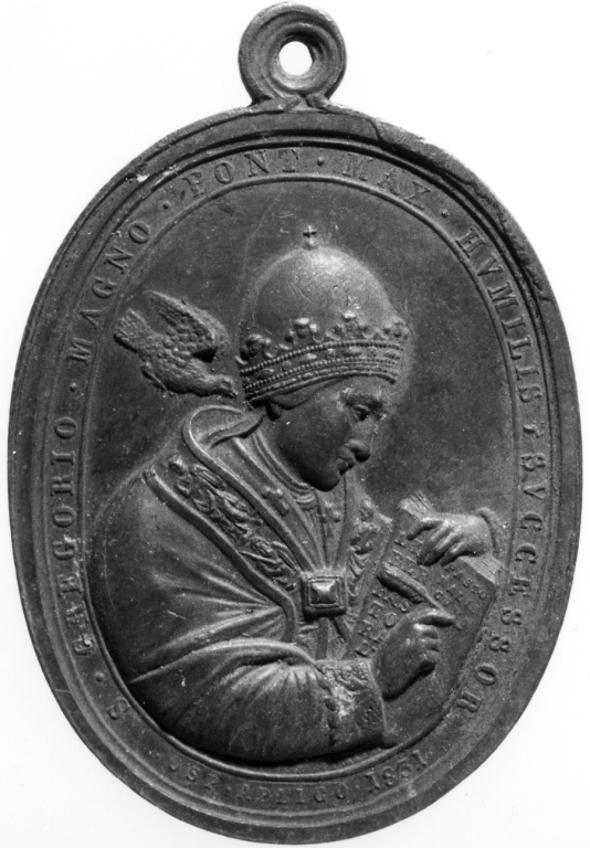 Predica di San Romualdo (medaglia) di Cerbara Giuseppe (sec. XIX)