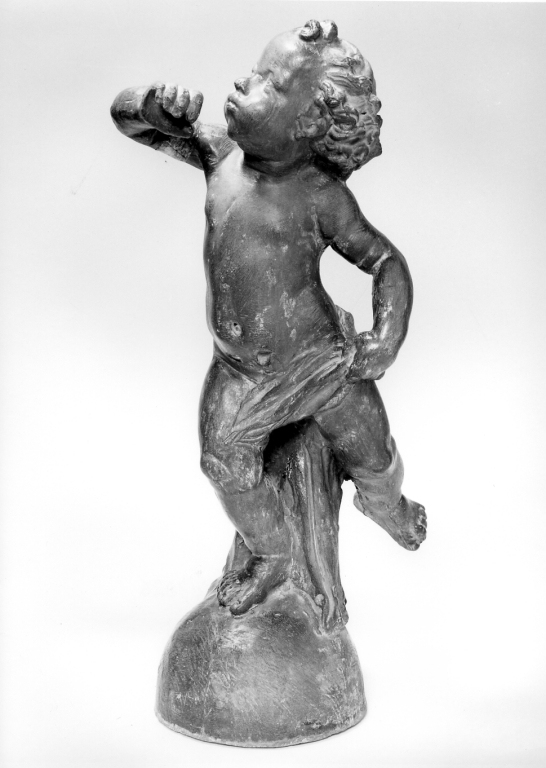 Putto musicante (statua) - ambito romano (fine/inizio secc. XVII/ XVIII)