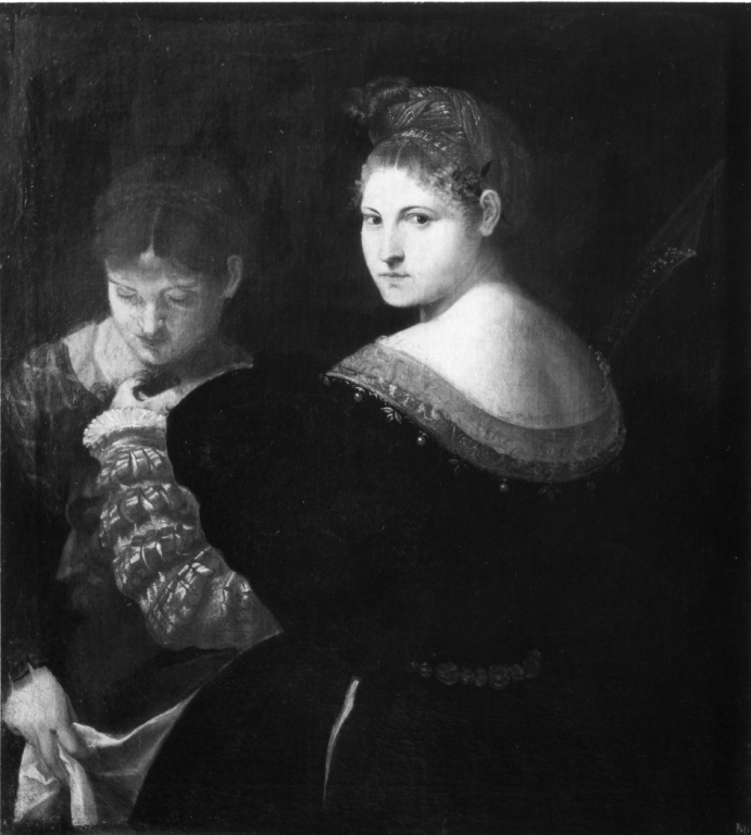 Giuditta con la testa di Oloferne e la spada (dipinto) di De Sacchis Giovanni Antonio detto Pordenone (cerchia) (sec. XVI)