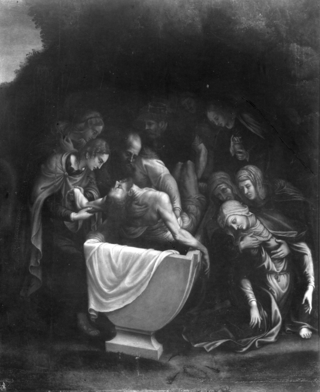 Sepoltura di Cristo (dipinto) - ambito romano (seconda metà sec. XVI)