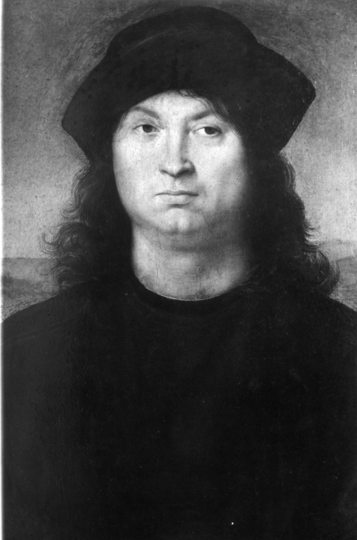 Ritratto d'uomo (dipinto) di Sanzio Raffaello (sec. XVI)