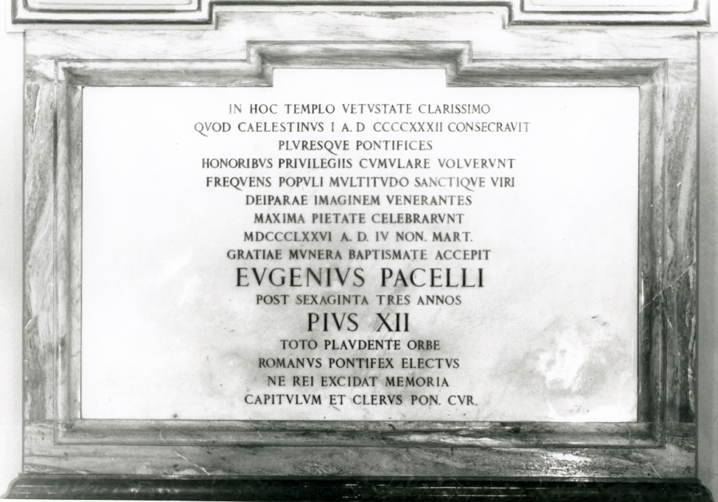 lapide commemorativa - ambito romano (sec. XX)