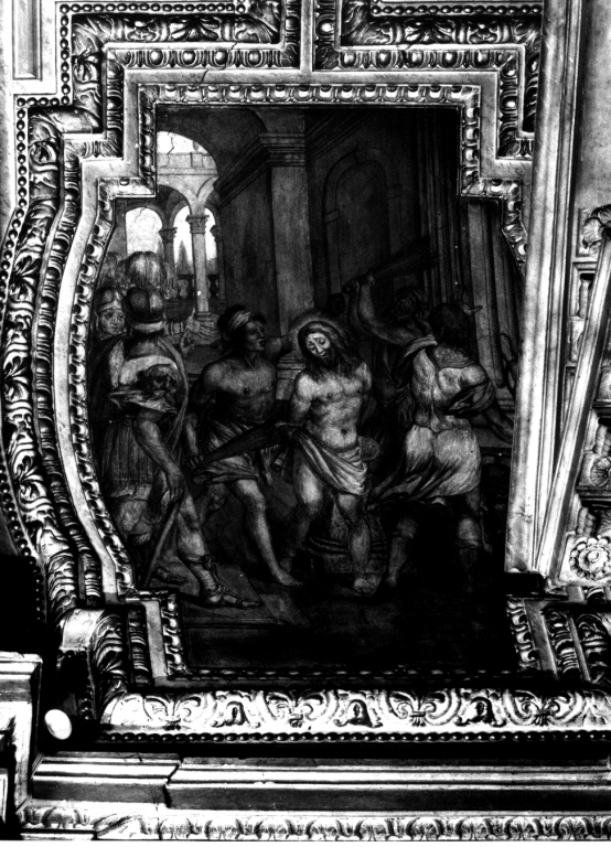 flagellazione di Cristo (dipinto) - ambito romano (sec. XVII)