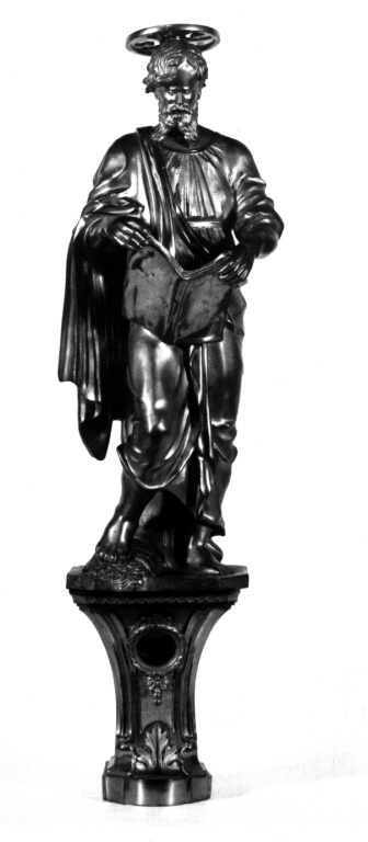 San Matteo Evangelista (reliquiario - a statua) - ambito romano (fine/inizio secc. XVIII/ XIX)