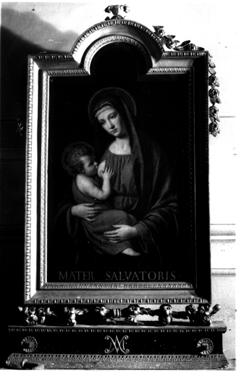 Madonna con Bambino (dipinto) - ambito romano (sec. XIX)