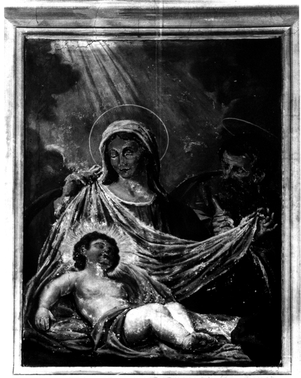 Sacra Famiglia (dipinto) - ambito romano (sec. XVII)