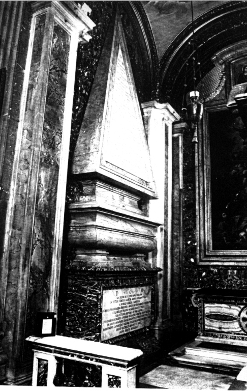 monumento funebre - ambito romano (sec. XVII)