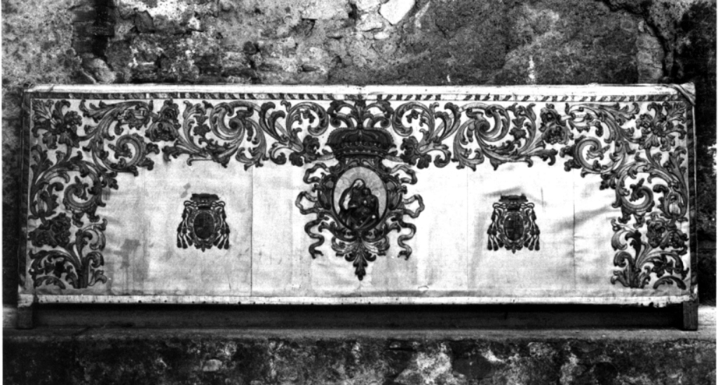 Madonna con Bambino (paliotto) - ambito romano (sec. XVIII)