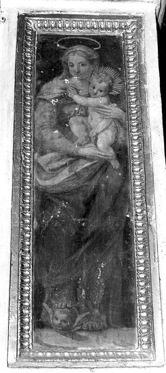 Madonna con Bambino (dipinto) di Ricci Giovanni Battista (sec. XVII)