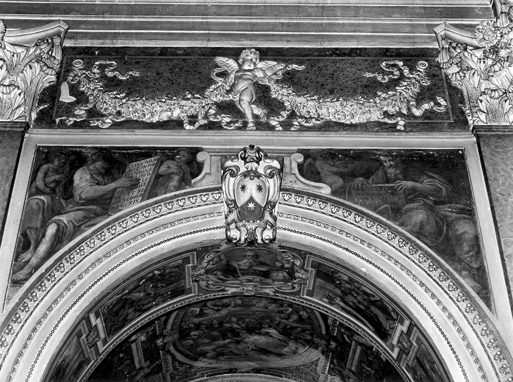 profeta (dipinto) di Ricci Giovanni Battista (sec. XVII)