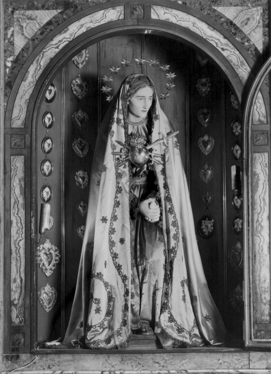 Sette Dolori della Madonna (statuetta devozionale) - bottega romana (prima metà sec. XX)